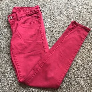 American Eagle Red Jeggings - Size 2